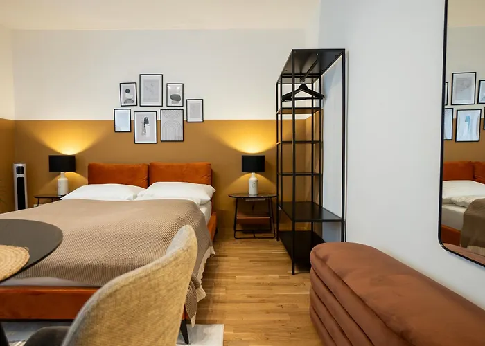 Apartman Brand New! Selfcheck-in, King Size Bed, Free Wi-fi Bécs